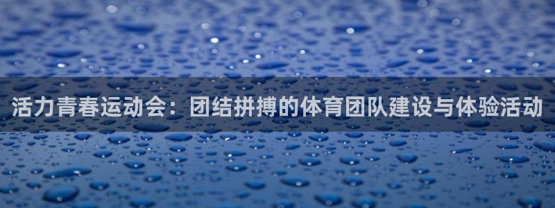 星速体育app官网：活力青春运动会：团结拼搏的体育团队建设与体验活动